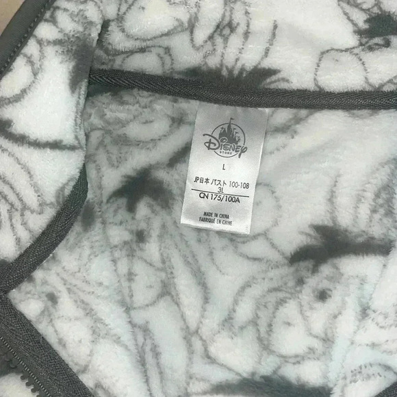 Disney Store Eeyore zip up jacket Size Large - Picture 8 of 10